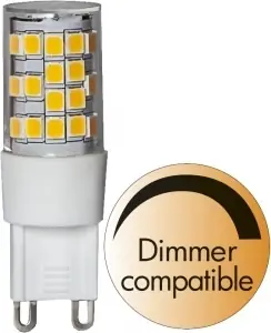 3,6W G9 2700K DIM 344-09-2 - Uusi